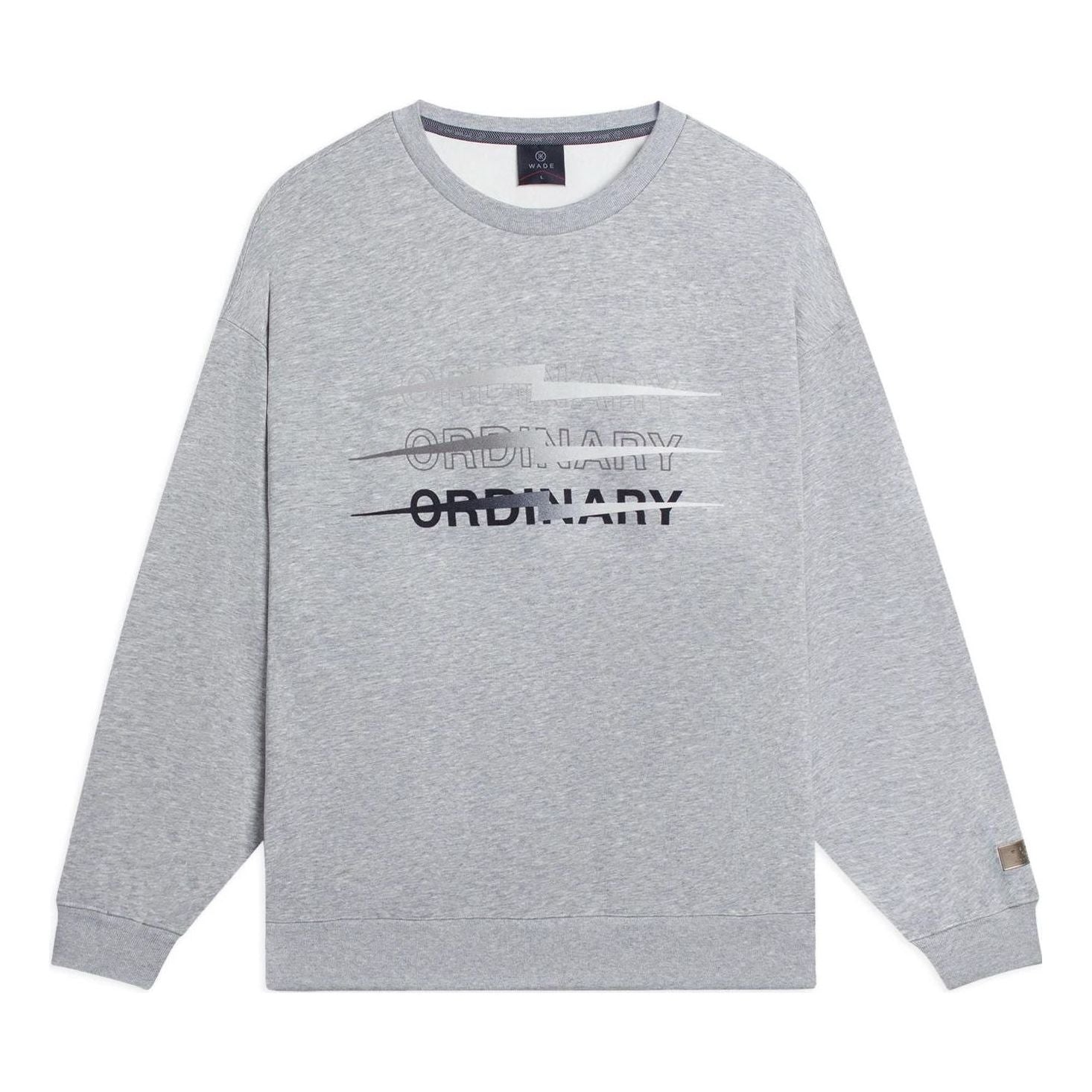 

Спортивная толстовка Li-Ning Way Of Wade Thunder Graphic Sweatshirt 'Grey' AWDSC57-5, серый