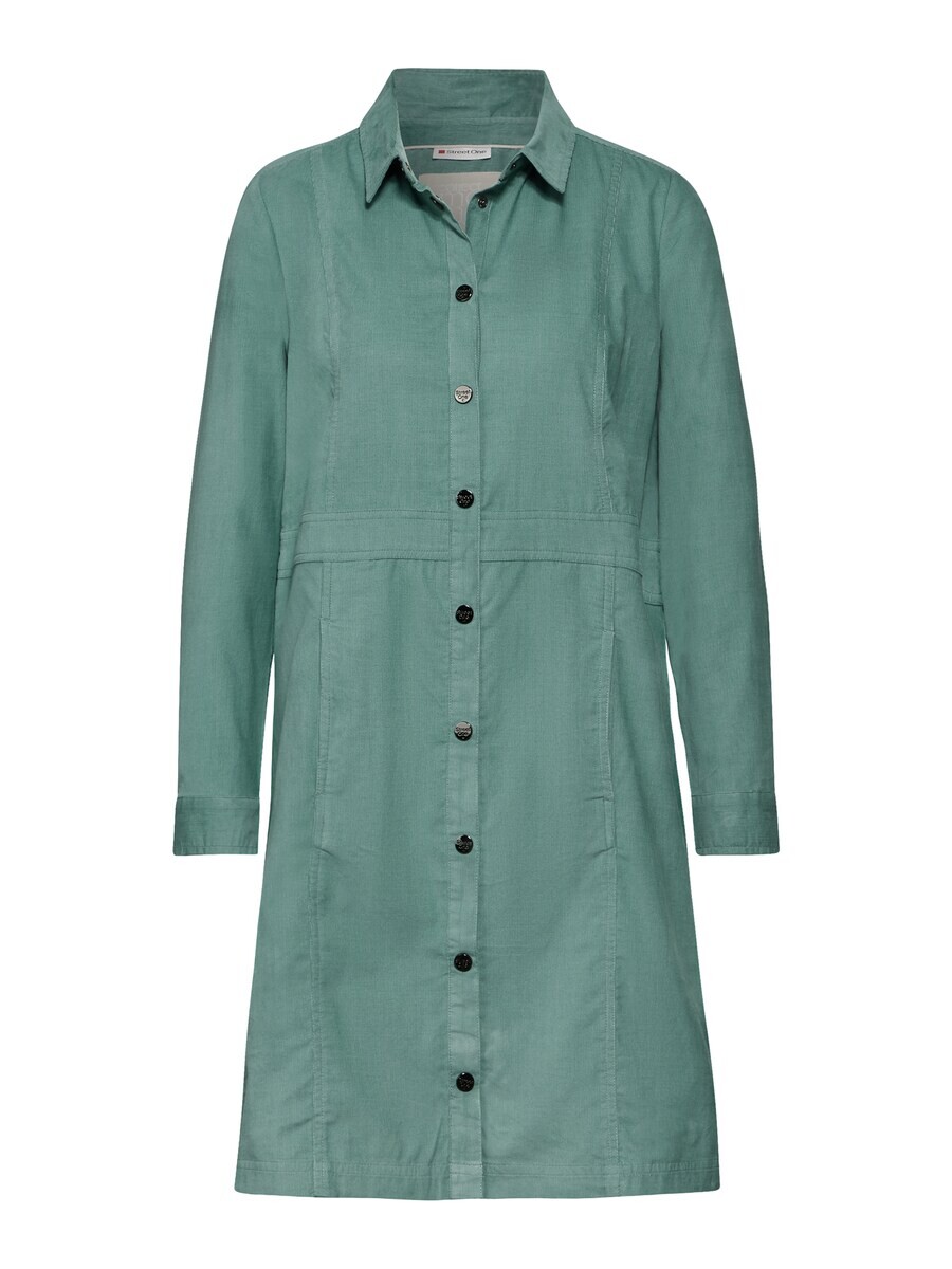 

Платье рубашка STREET ONE Shirt Dress, цвет jade