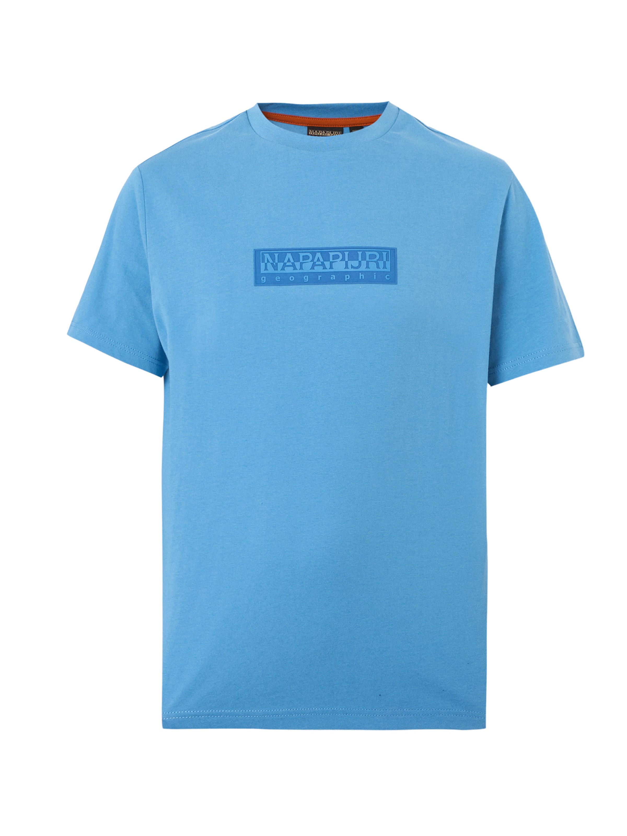 

NAPAPIJRI Футболка 'S-BOX' в цвете Azure, Royal Blue