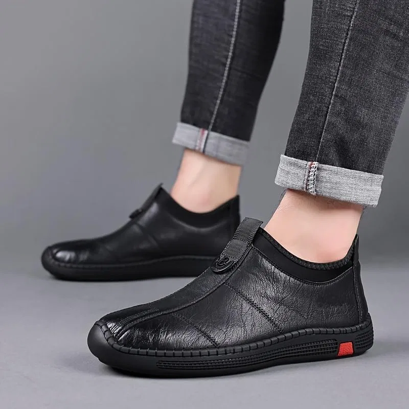 Лоферы повседневные, осень/зима, Slip-On, Black Clolinde — фото 2