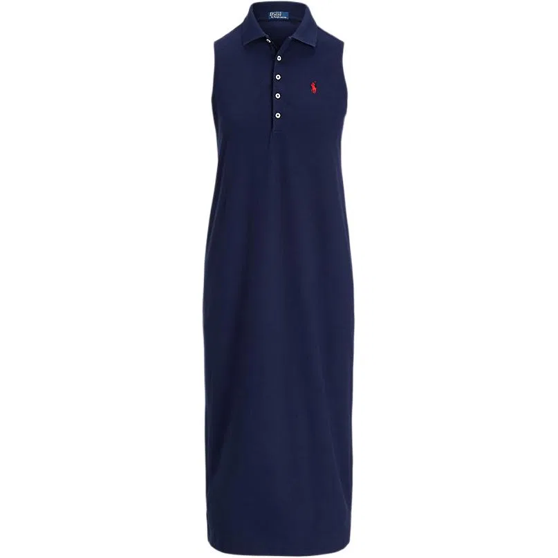 Платье-поло без рукавов Marine Blue Polo Ralph Lauren