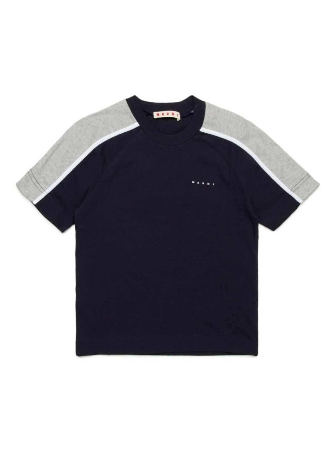 

Футболка с логотипом Marni Kids, синий