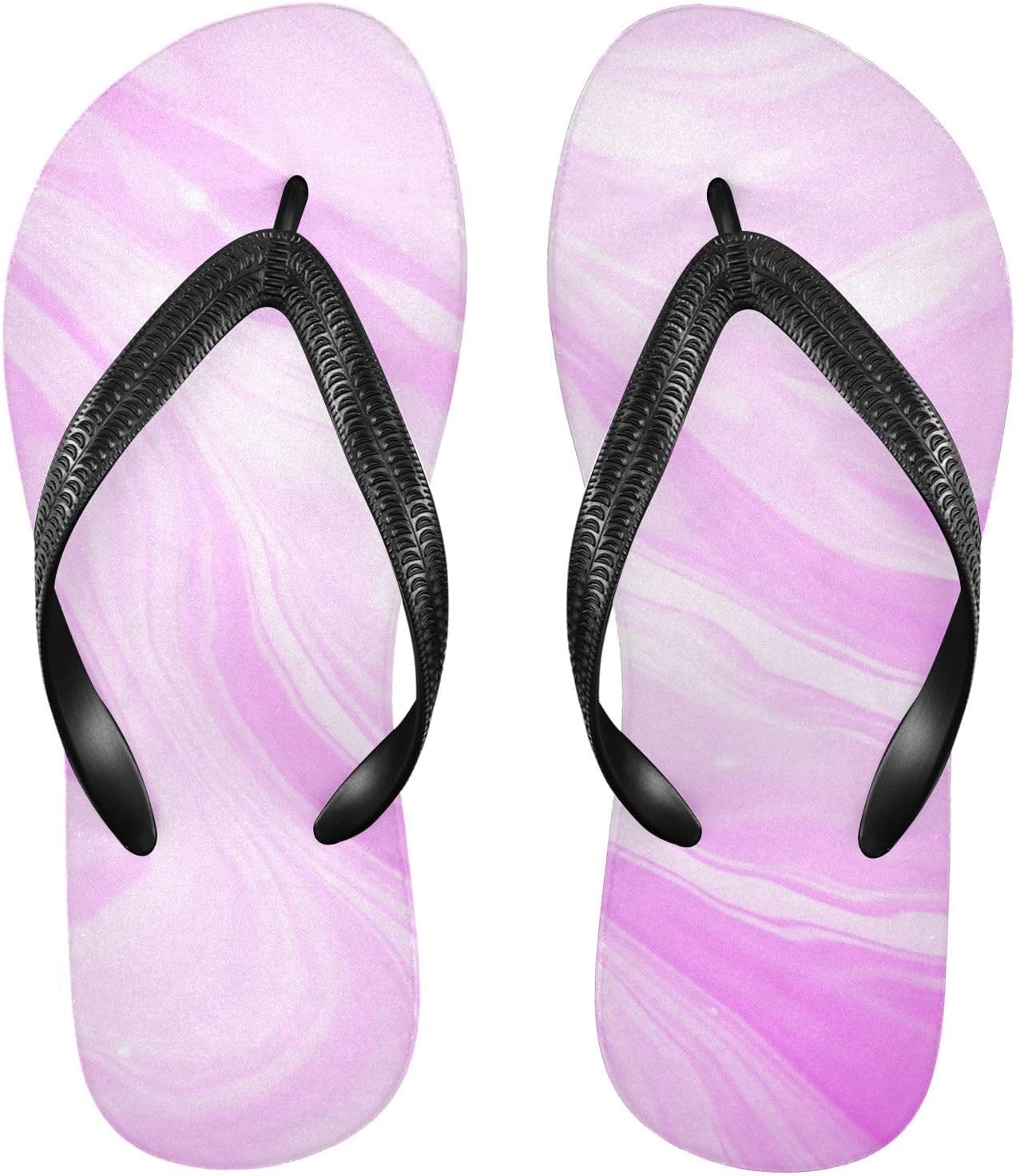 

Женские и мужские шлепанцы SPRIPORT Marble Slim, удобные повседневные вьетнамки с мягкой подошвой, нескользящей резиновой подошвой, сандалии для прогулок, пляжа и летнего сезона, пурпурный