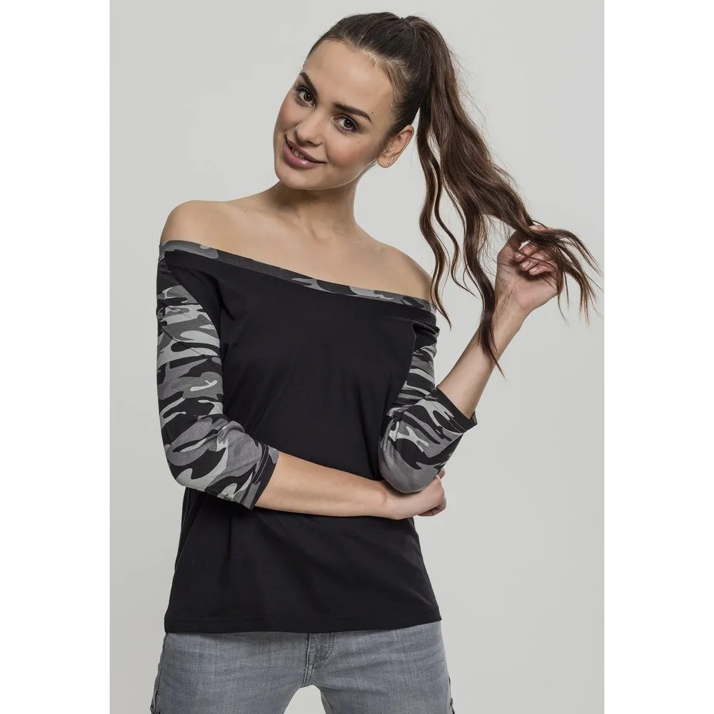 

Футболка Urban Classics Raglan Big, черный