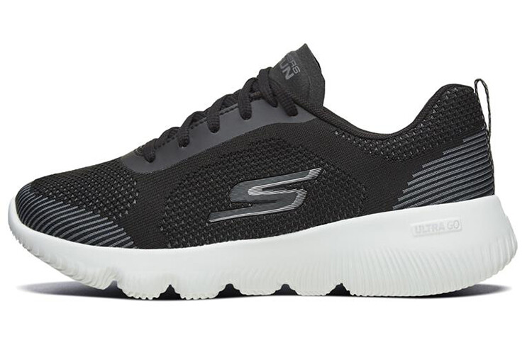 

Кроссовки женские с низким верхом, черные/белые Skechers