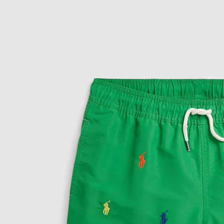 Шорты детские Preppy Green Polo Ralph Lauren — фото 4