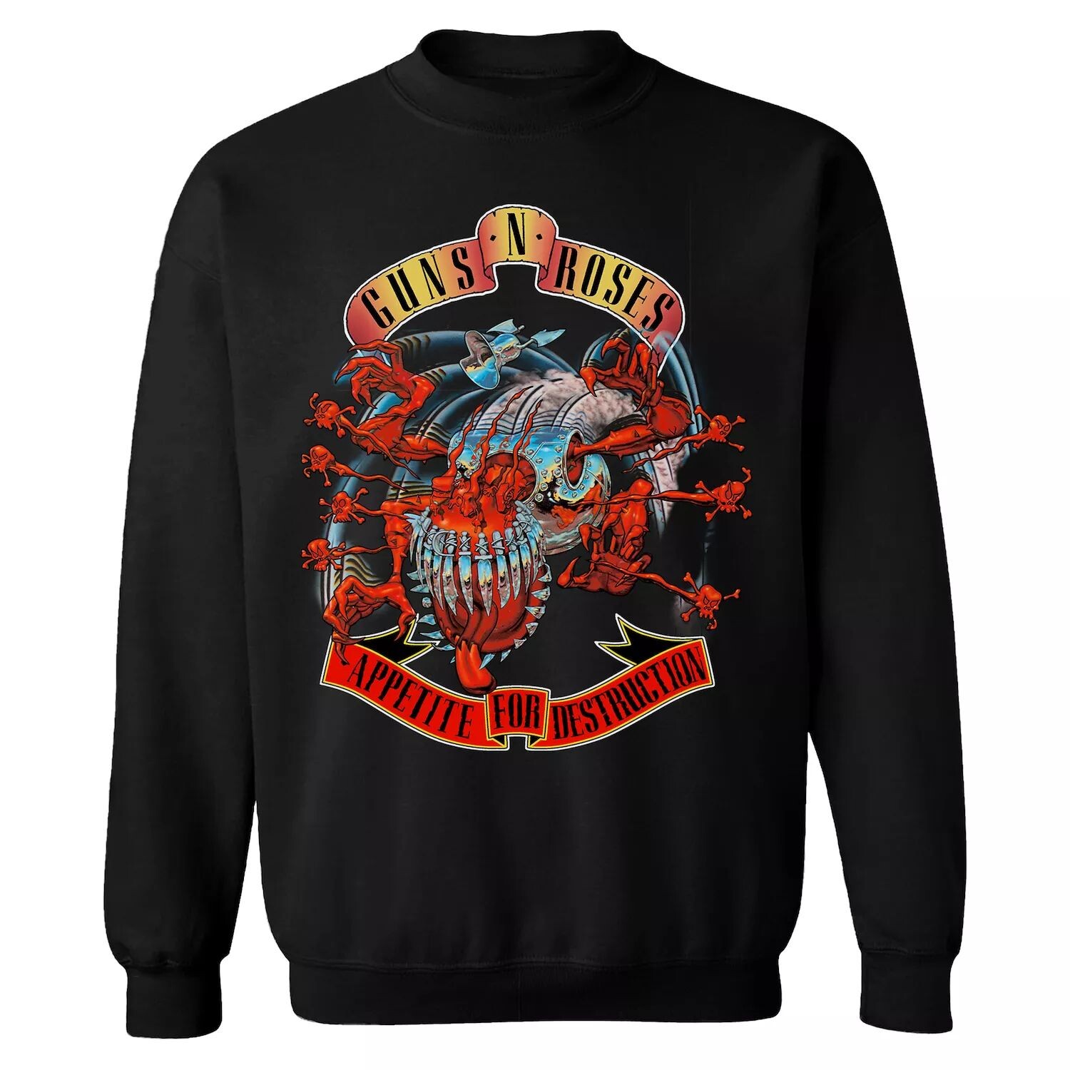 

Мужской свитшот Guns n' Roses Appetite Creature Licensed Character