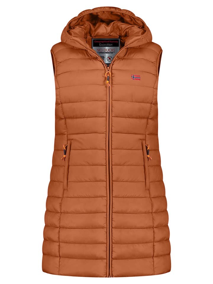 

Стеганый жилет Geographical Norway Steppweste Vatikolor, кэмел