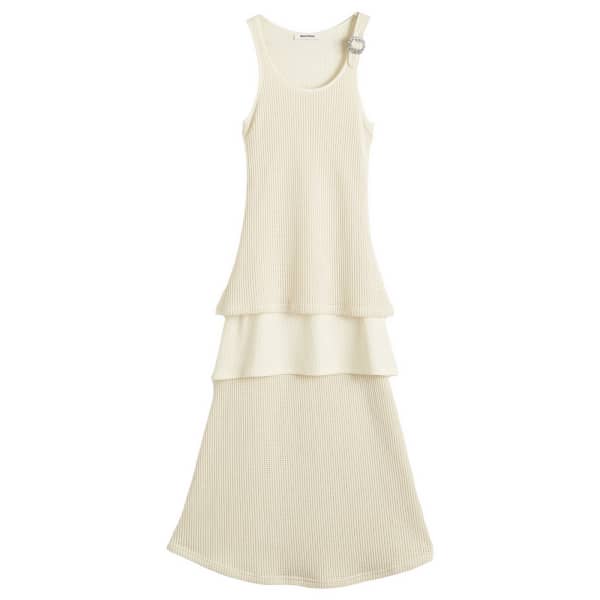 

Платье «Серенити» Wales Bonner, белый