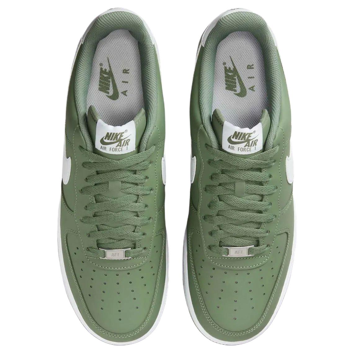 Nike Кроссовки Air Force 1 Low top Skateboard мужские зеленый белый — фото 3