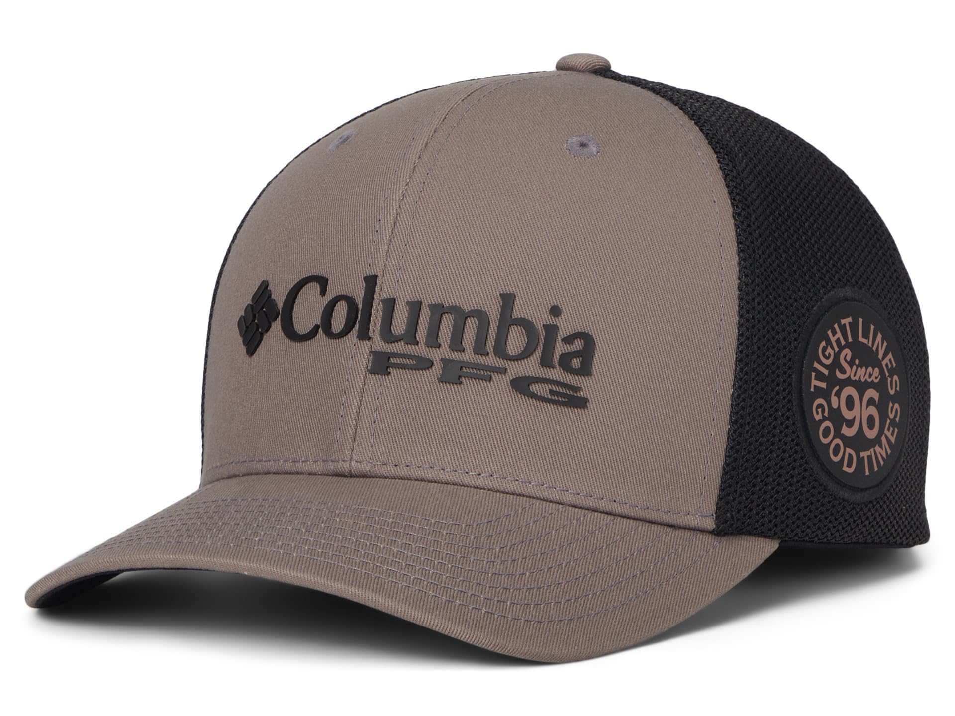 

Кепка Unisex Columbia PFG Logo Mesh Ball Cap, цвет Iron/Black