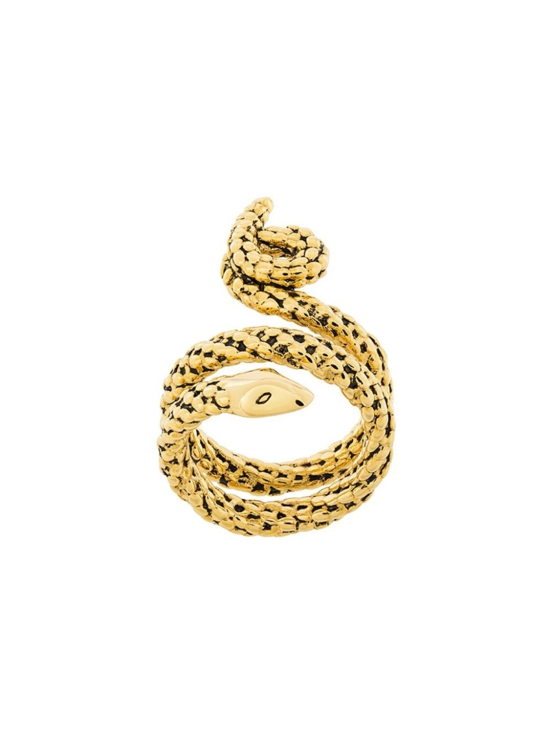 

Кольцо в виде змеи Aurelie Bidermann, металлик