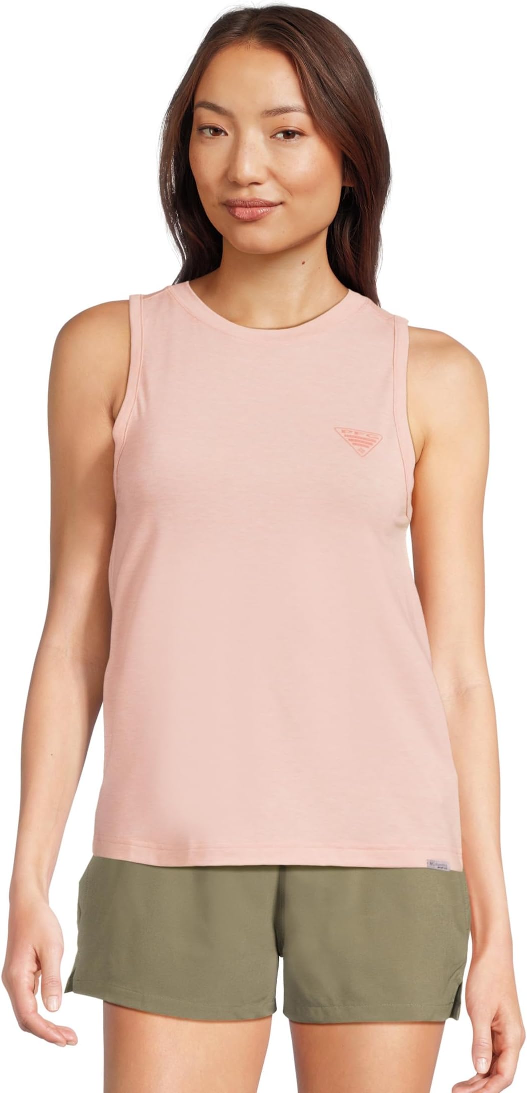 

Топ Columbia PFG Uncharted Tank, цвет Faux Pink Heather