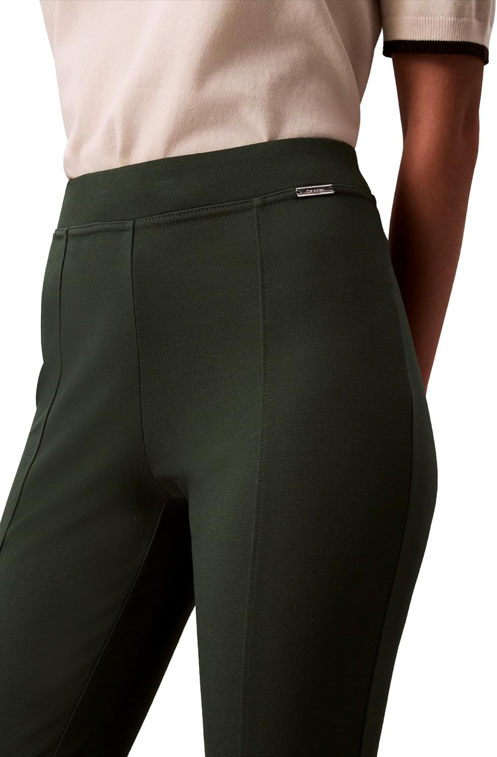 

Женские брюки Calvin Klein Ponte Skinny Fit, Sycamore