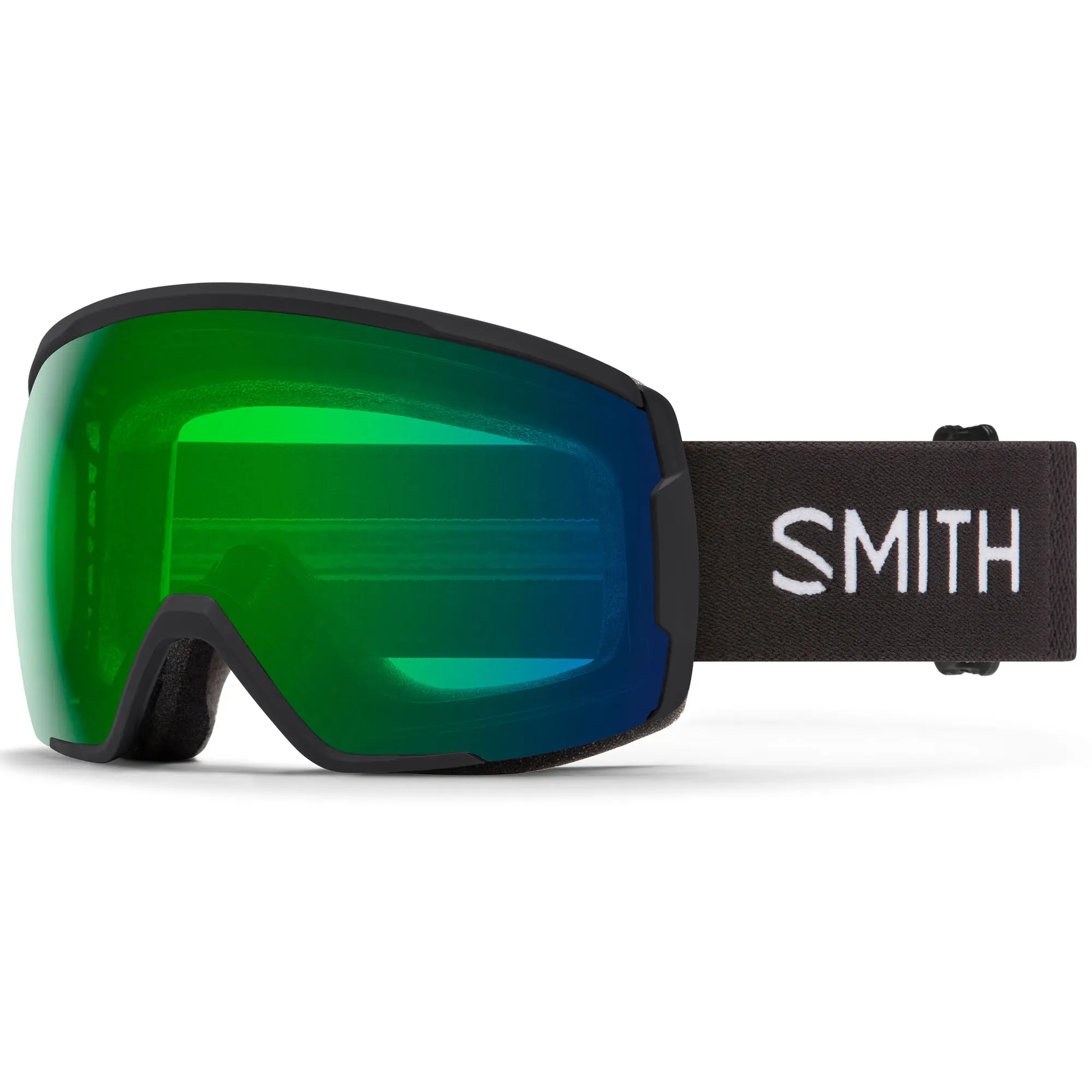 

Прокси-снежные очки Smith, Black/ChromaPop Everyday Green Mirror