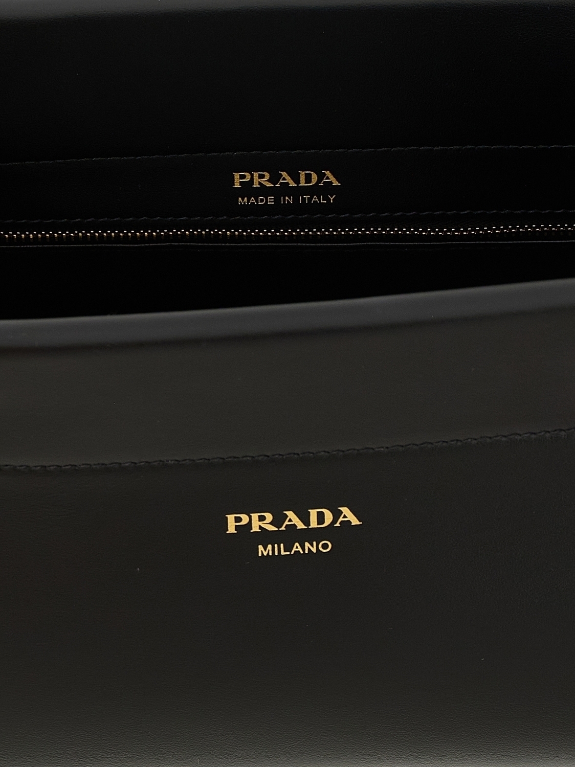 Сумка на плечо среднего размера «Enchaîné» Prada, черный — фото 4