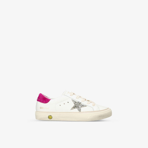 

Кожаные кроссовки May Star 6-9 лет Golden Goose, белый