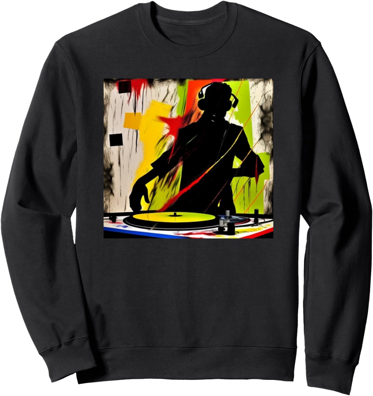 

Толстовка с изображением диджея, дискотеки и красочного проигрывателя, черная Dj Turntable Discjockey Men Women - Kids Boys Gift, Черный, Толстовка с изображением диджея, дискотеки и красочного проигрывателя, черная Dj Turntable Discjockey Men Women - Kid