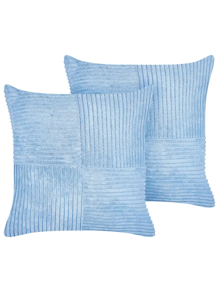 

Декоративная подушка Beliani 2er Set Deko MILLET, синий
