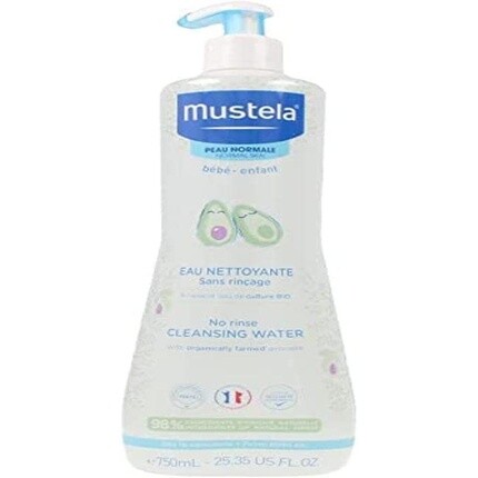 

Детский лосьон, несмываемая очищающая вода, Mustela