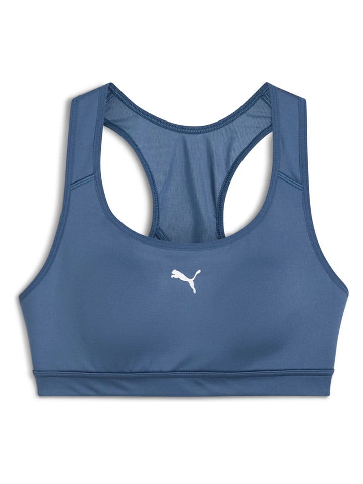 

Puma Спортивный бюстгальтер "4Keeps" синего цвета, размер M