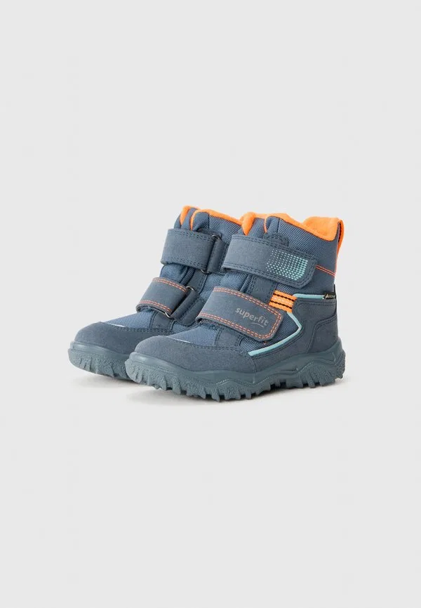 Кроссовки goretex husky hightop Superfit, Blau/Orange — фото 2