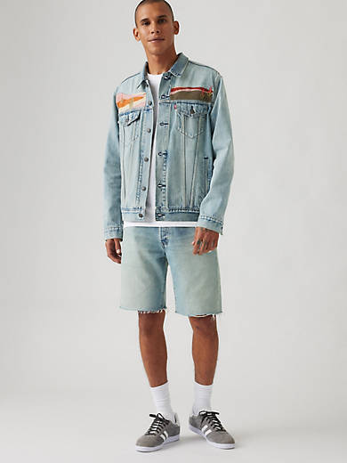 

Мужские шорты 501 Original Fit 9 дюймов Levi's, цвет Save The Date - Light Wash