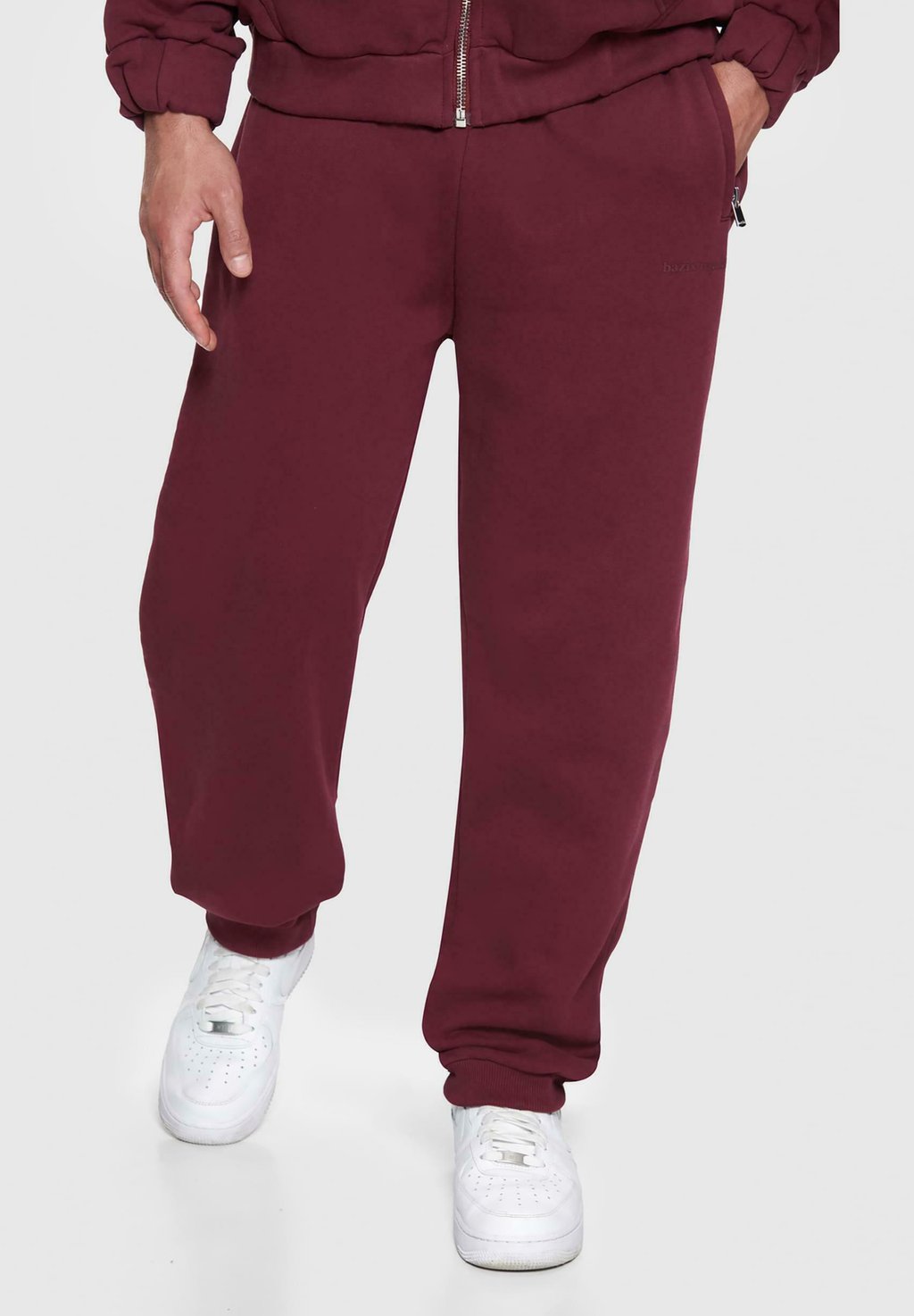 

Брюки для бега SUPER HAVY BLANK JOGGER Dropsize, цвет burgundy