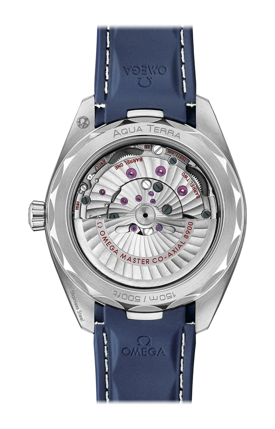 SEAMASTER AQUA TERRA 150M КО-АКСИАЛЬНЫЙ МАСТЕР-ХРОНОМЕТР 41 ММ - 220.12.41.21.03.007 OMEGA, черный — фото 2