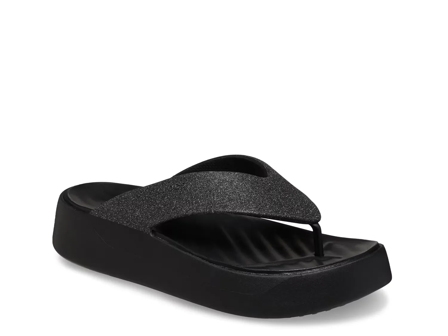 

Сандалии Getaway Glitter Platform Sandal Crocs, черный