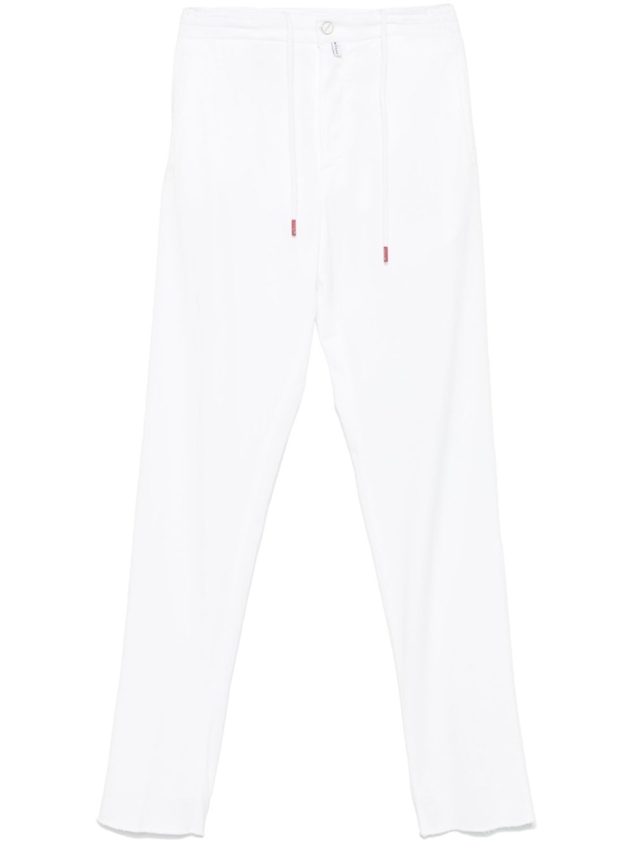 

Kiton зауженные брюки, белый
