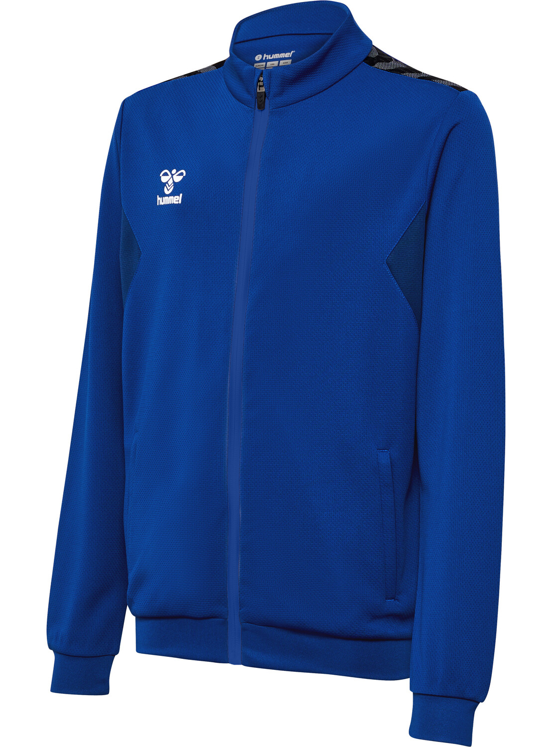 Толстовка Hummel Reißverschlussjacke Hmlauthentic Pl Zip Jacket Kids, цвет TRUE BLUE — фото 4