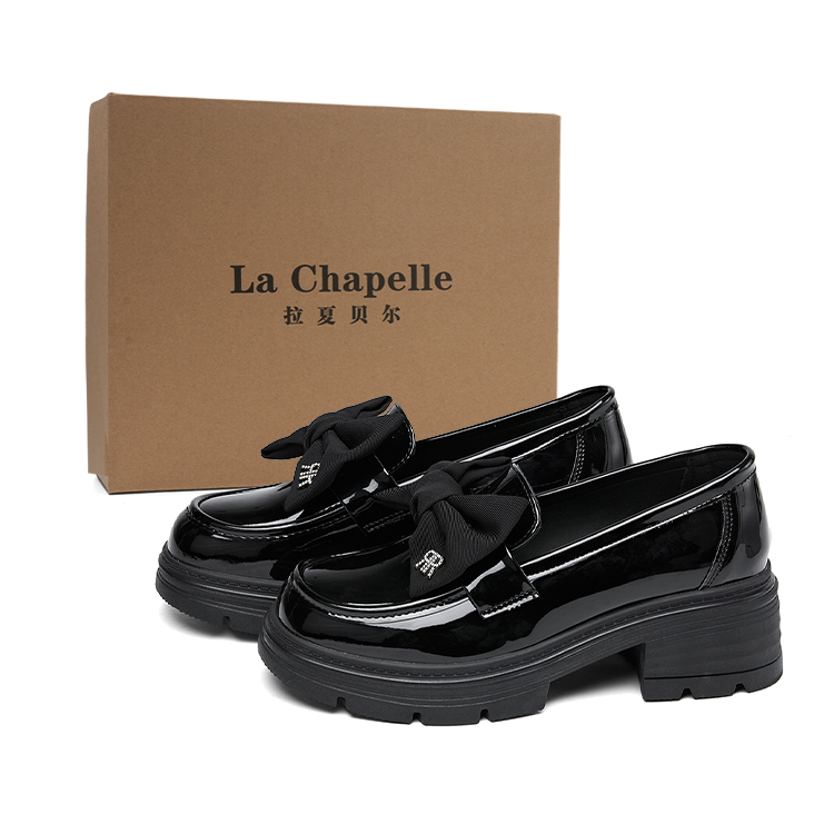 Лоферы 4,5 см женские La Chapelle, Black