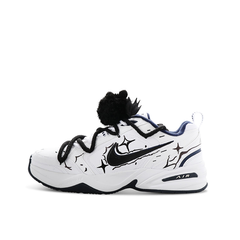 

Кроссовки Nike Air Monarch 4 Chunky Sneakers Unisex Low-top White/black, черный