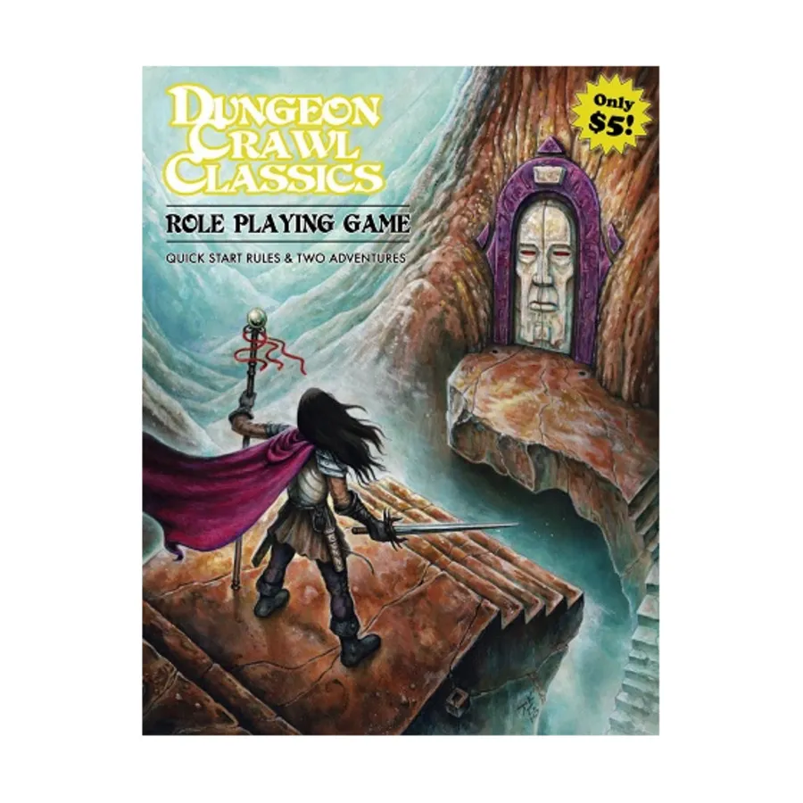 

DCC RPG - Quick Start Rules w/Portal Under the Stars & Geas of the Star-Chons, Dungeon Crawl Classics Role Playing Games (Goodman Games), мягкая обложка