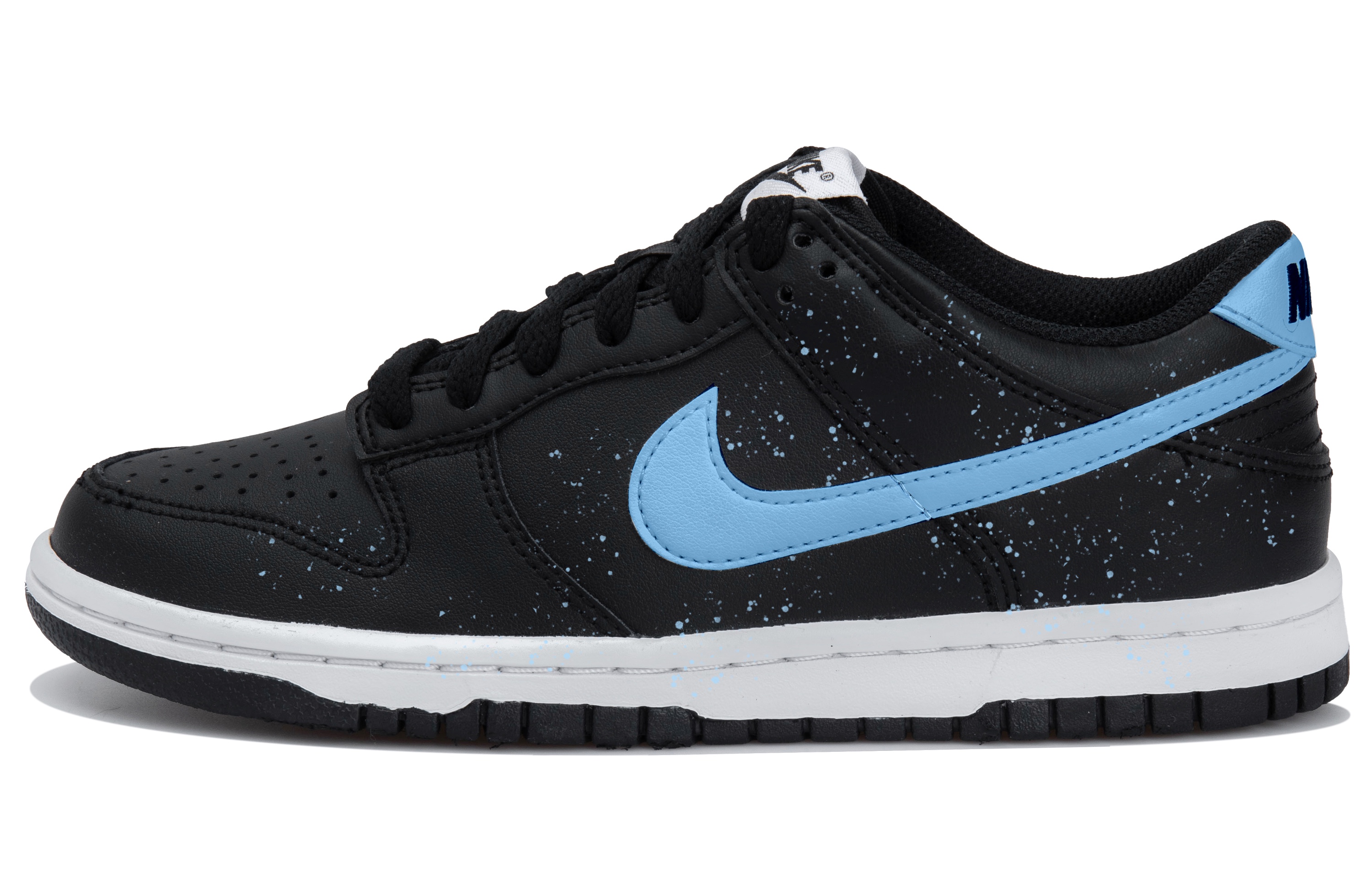 

Детские кроссовки для скейтбординга Dunk Anti Slip, износостойкие, низкие, для подростков Nike, черный/синий