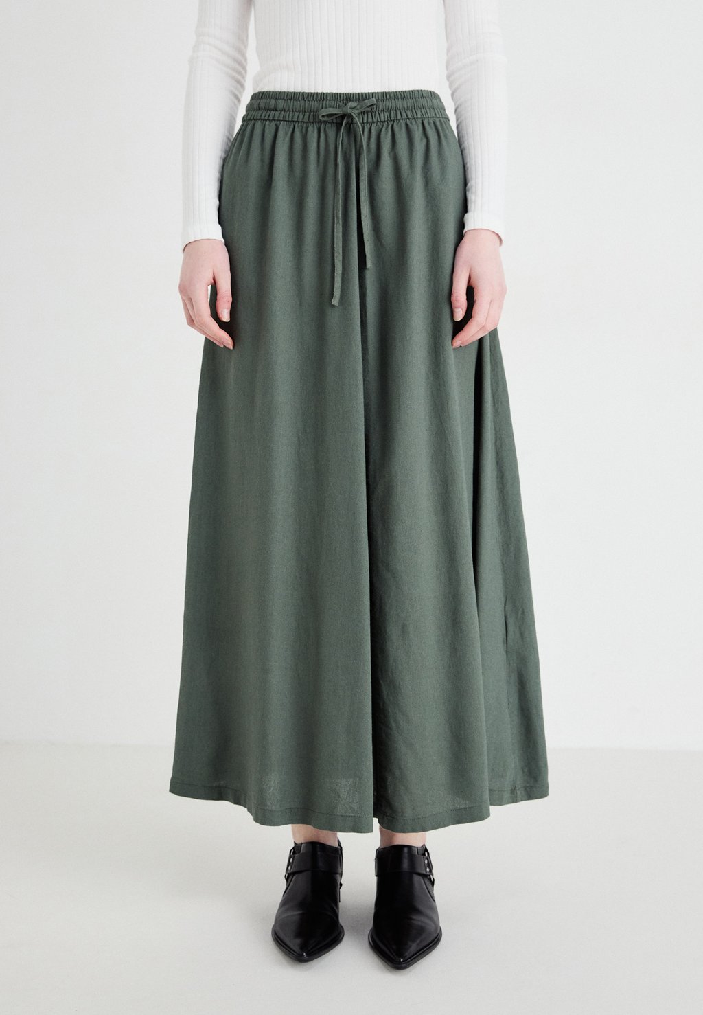 

Юбка макси ONLCARO LONG SKIRT ONLY, темно-зеленый