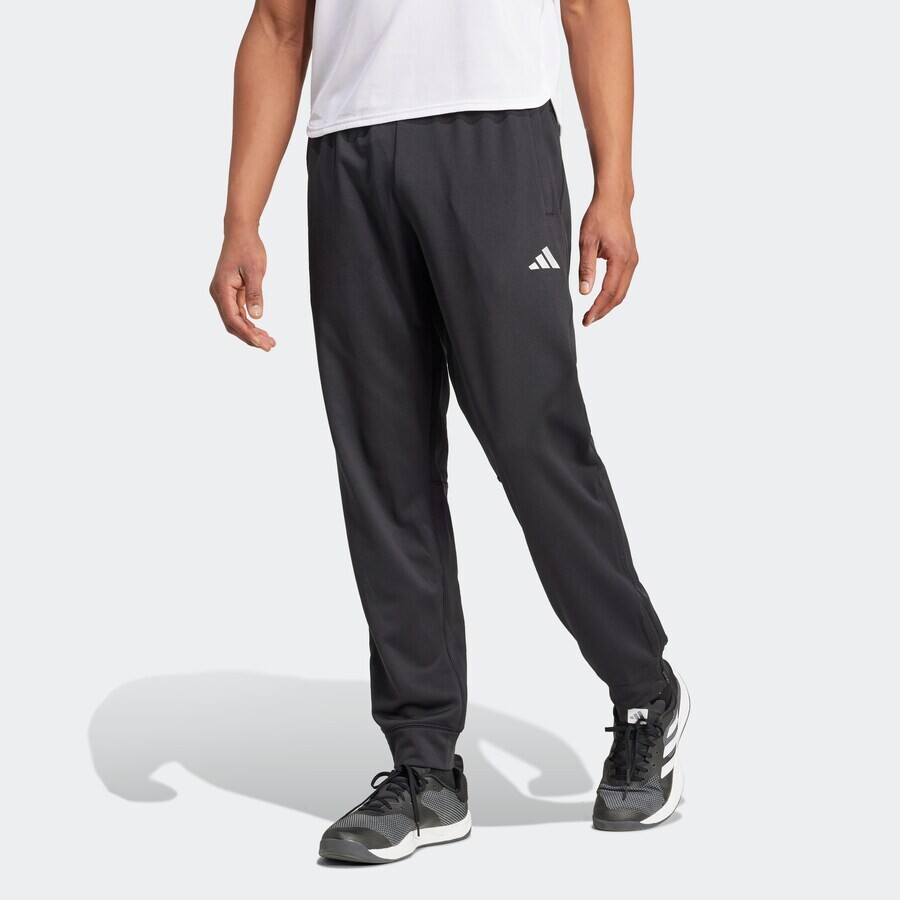 

Длинные брюки ADIDAS PERFORMANCE Tapered Workout Pants, черный