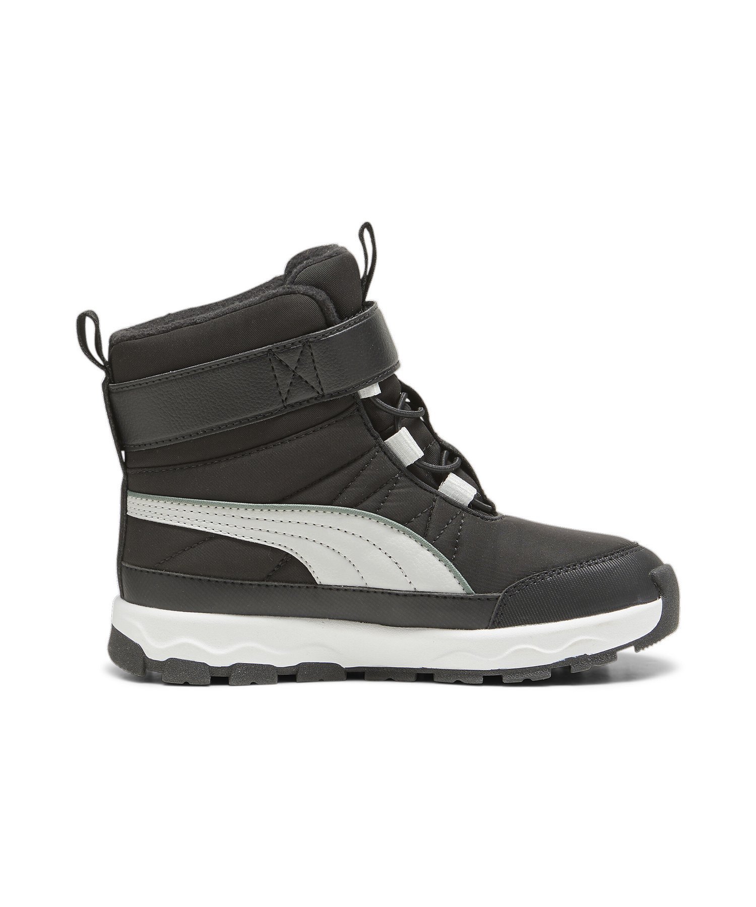 Детские бутсы Puma Evolve Puretex, размеры 17-21 см. Puma, PUMA Black-Ash