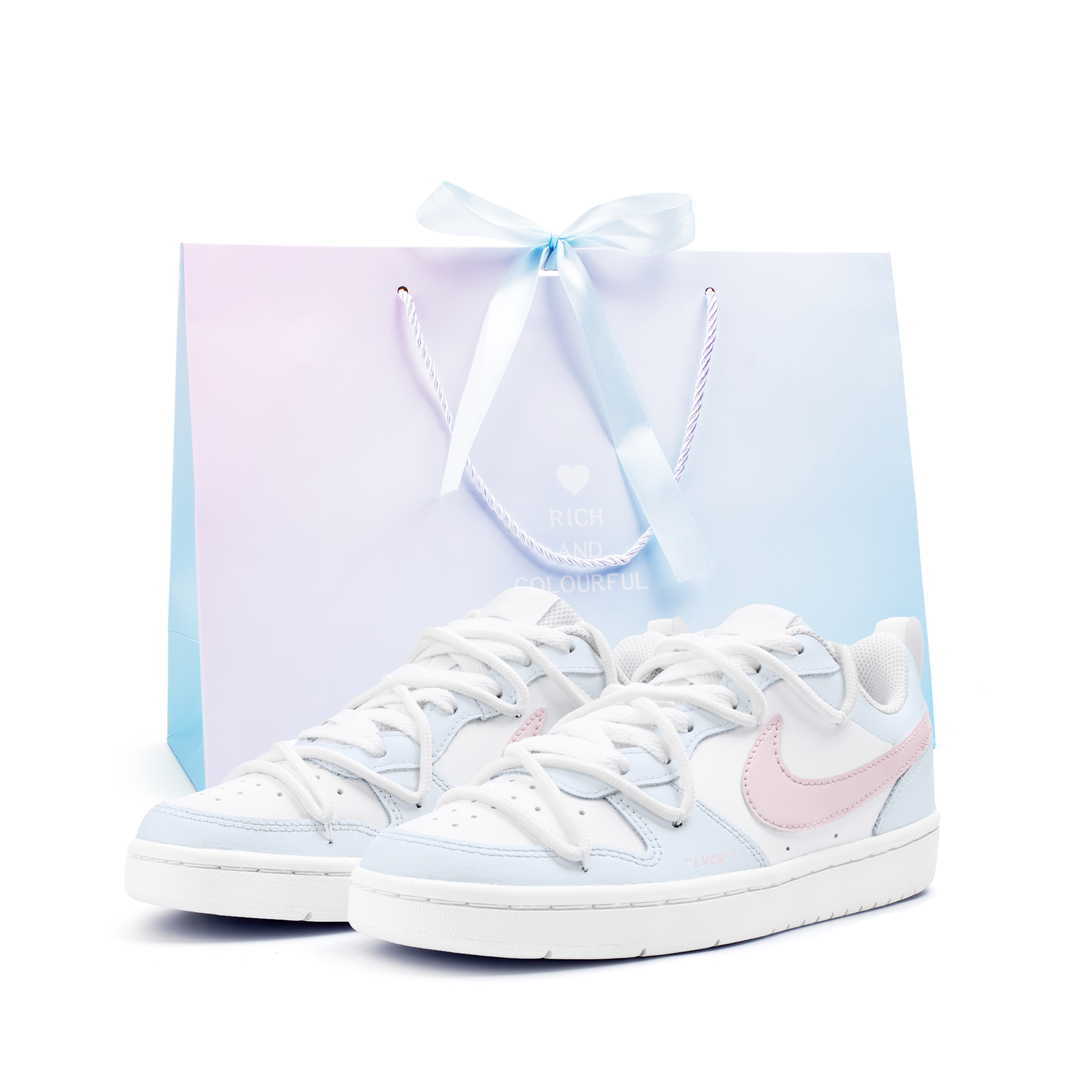 

Кроссовки Court Borough Low 2 с противоскользящей подошвой, износостойкие, с амортизацией, для детей и подростков Nike, синий