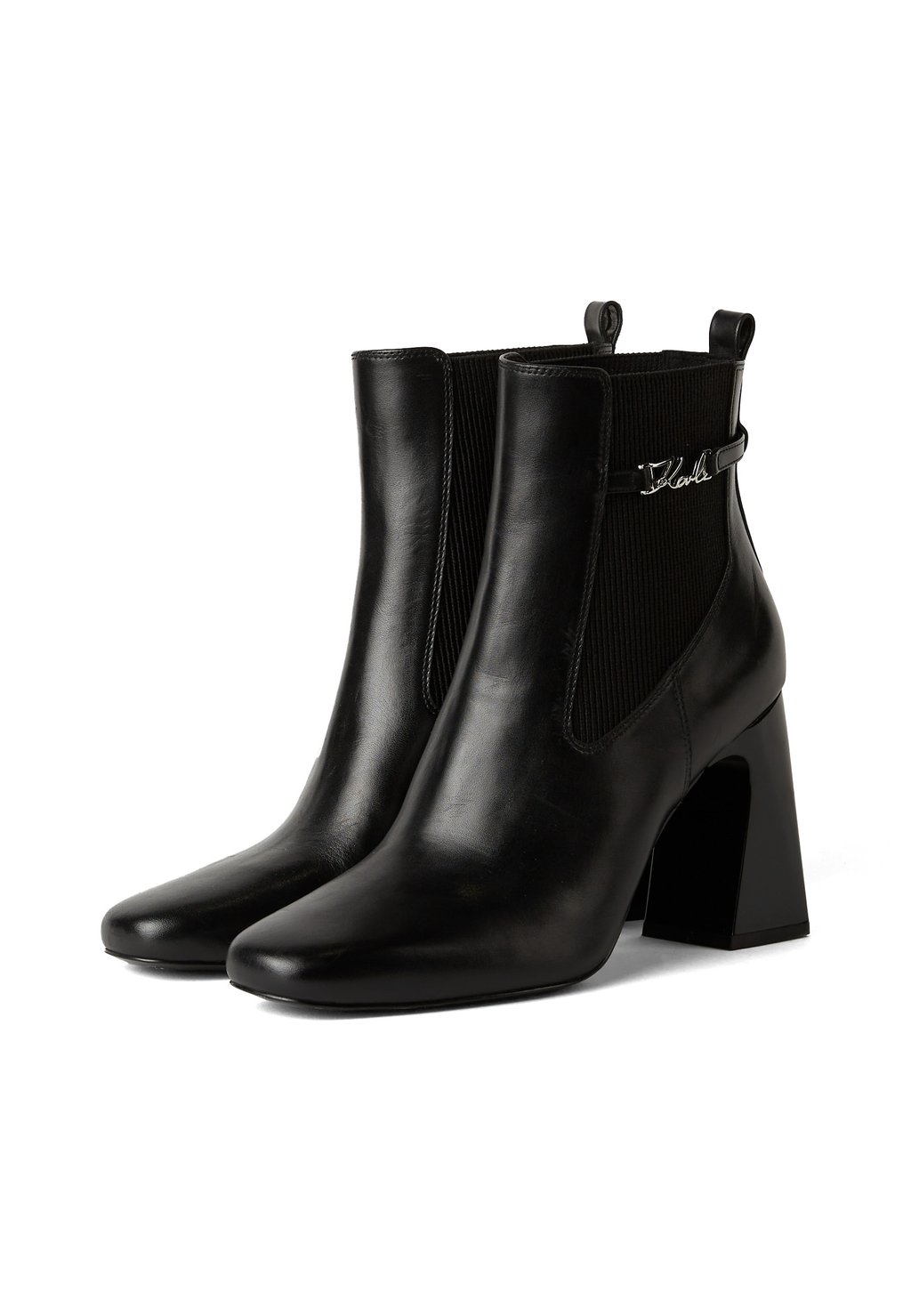 Классические ботильоны ASTRA NOVA GORE - High heeled ankle boots KARL LAGERFELD, черный — фото 3