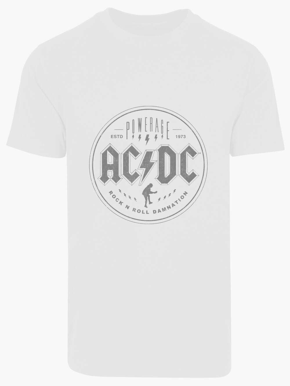 

Футболка F4Nt4Stic ACDC Rock N Roll Damnation, белый