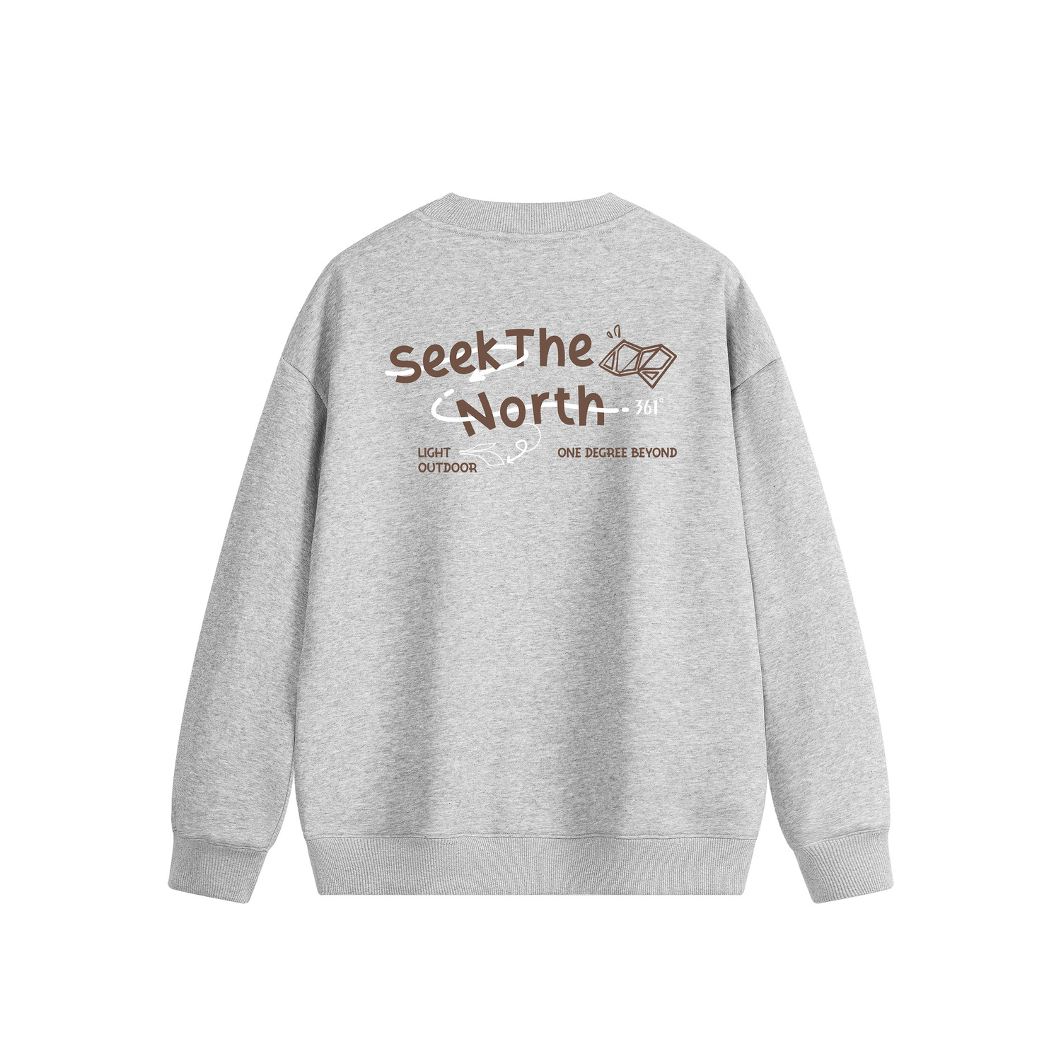 

361° Свитшот Unisex Cotton Like Medium Heather Gray