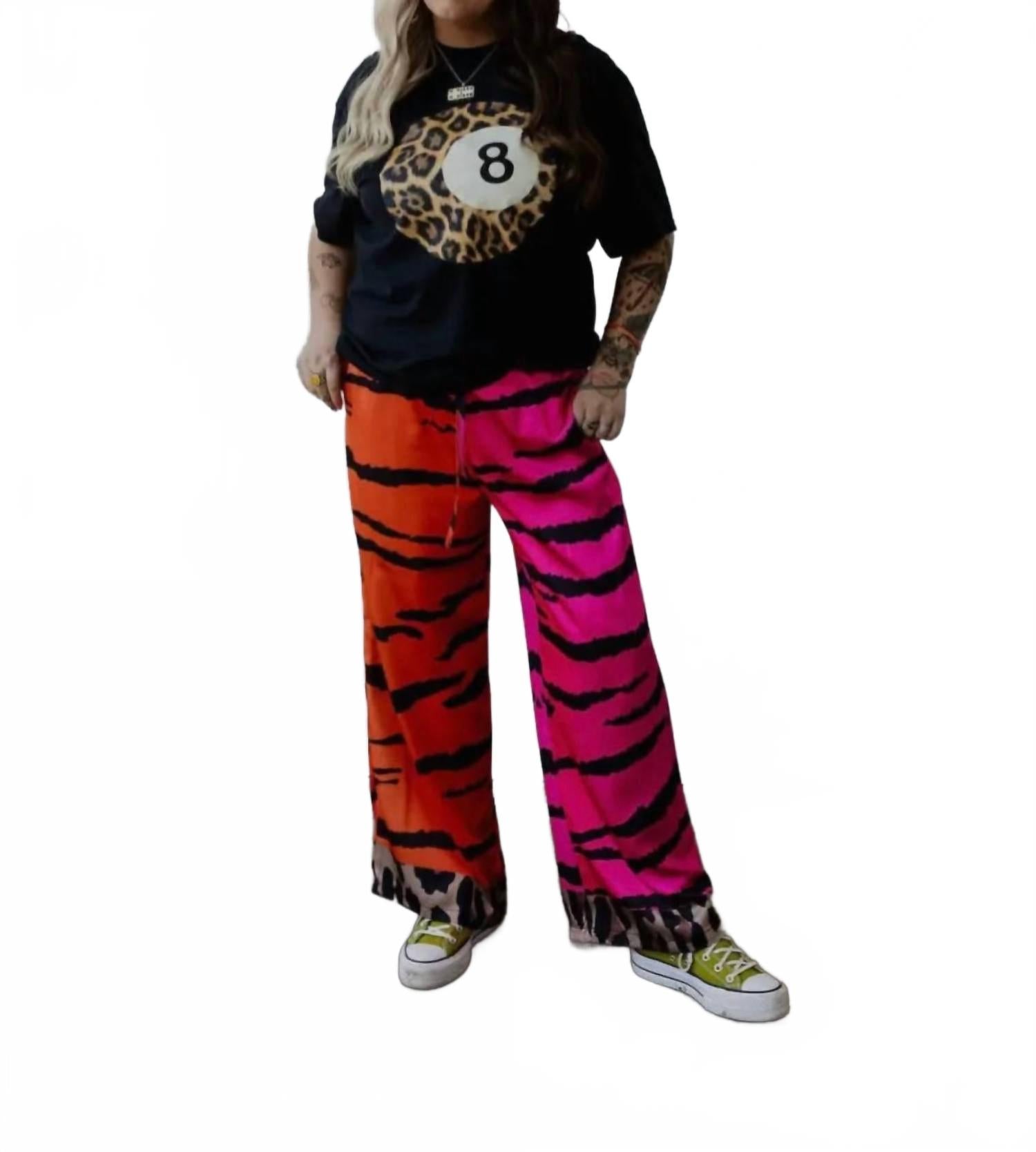 

Emy Ave Брюки «Дикий тигр» в разноцветном исполнении