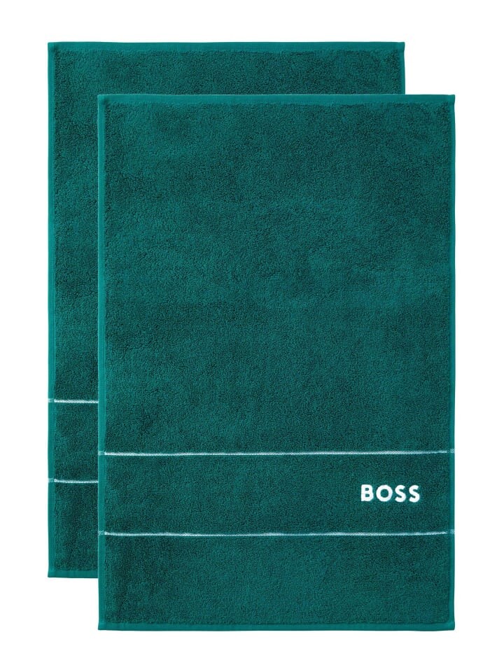 

Гостевое полотенце Hugo Boss, цвет evergln