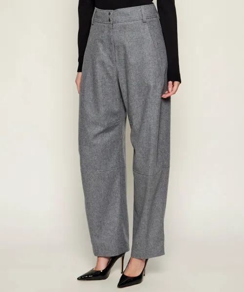 

Брюки Теларана Relaxed fit Boss, черный