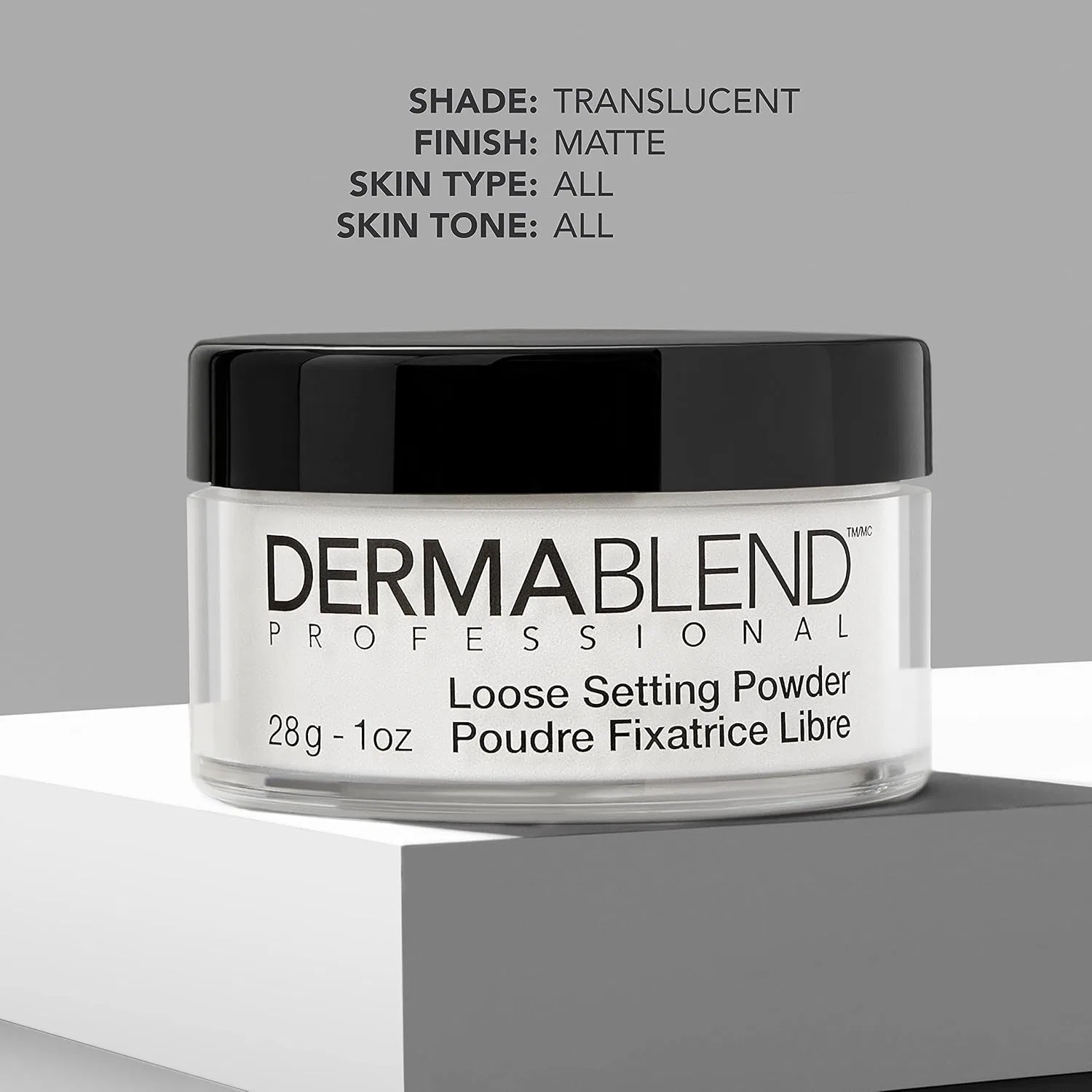 Пудра рассыпчатая матирующая Dermablend, 1 унция — фото 4