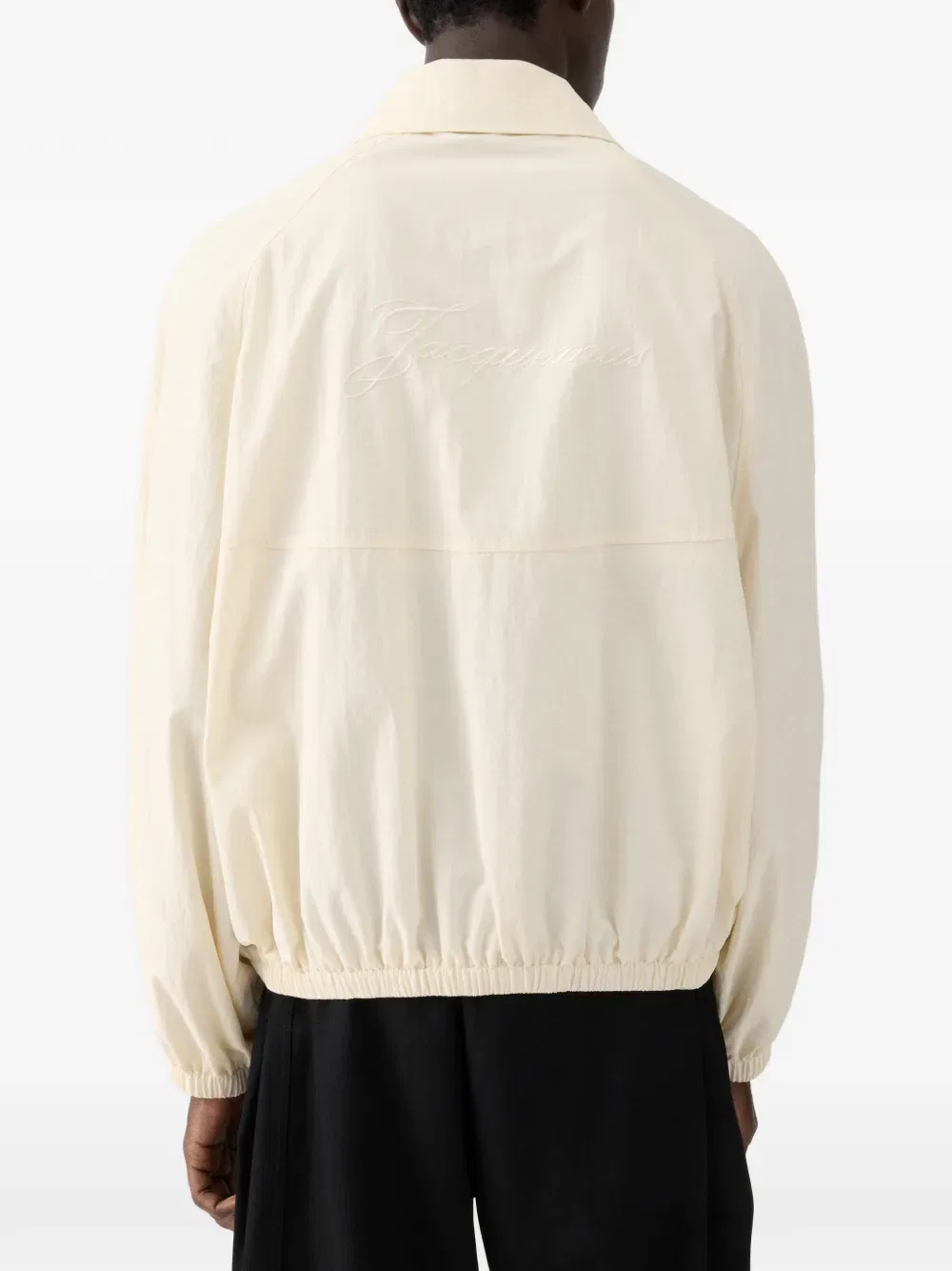 Ветровка на молнии Jacquemus, белый — фото 4