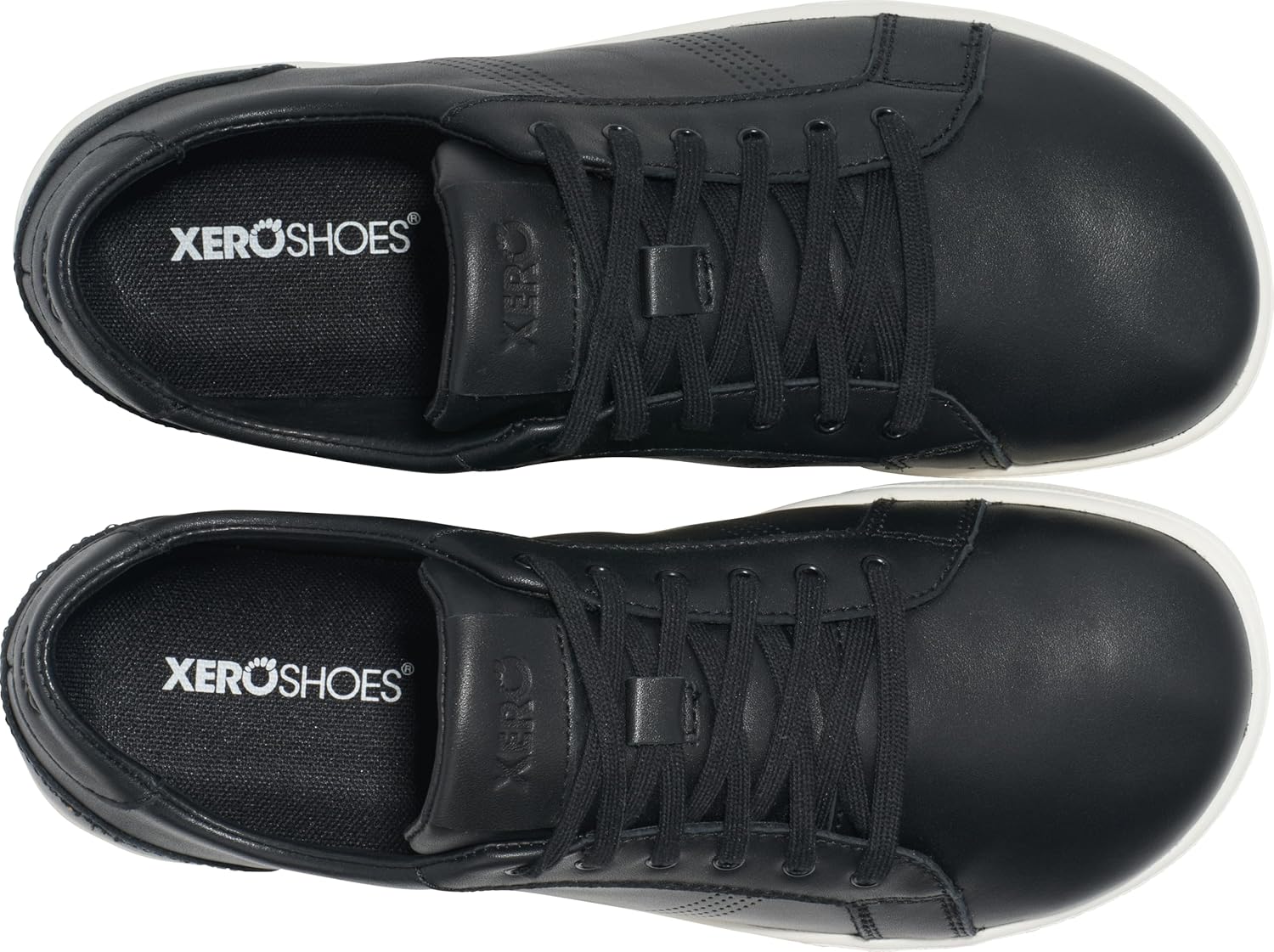 Мужские кроссовки Xero Shoes Dillon из кожи, классическая модель для, черный — фото 4