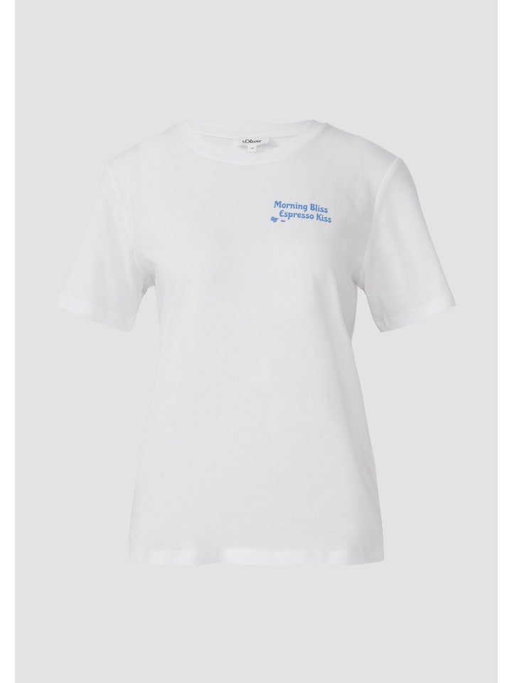 

Футболка s.Oliver, белый